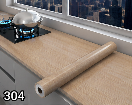 برچسب کابینت طرح چوب عرض 90 کد304