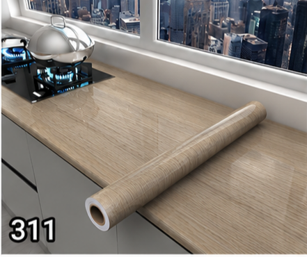 برچسب کابینت طرح چوب عرض 90 کد 311