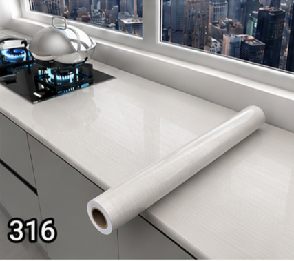 برچسب کابینت طرح چوب سفید عرض90 کد316