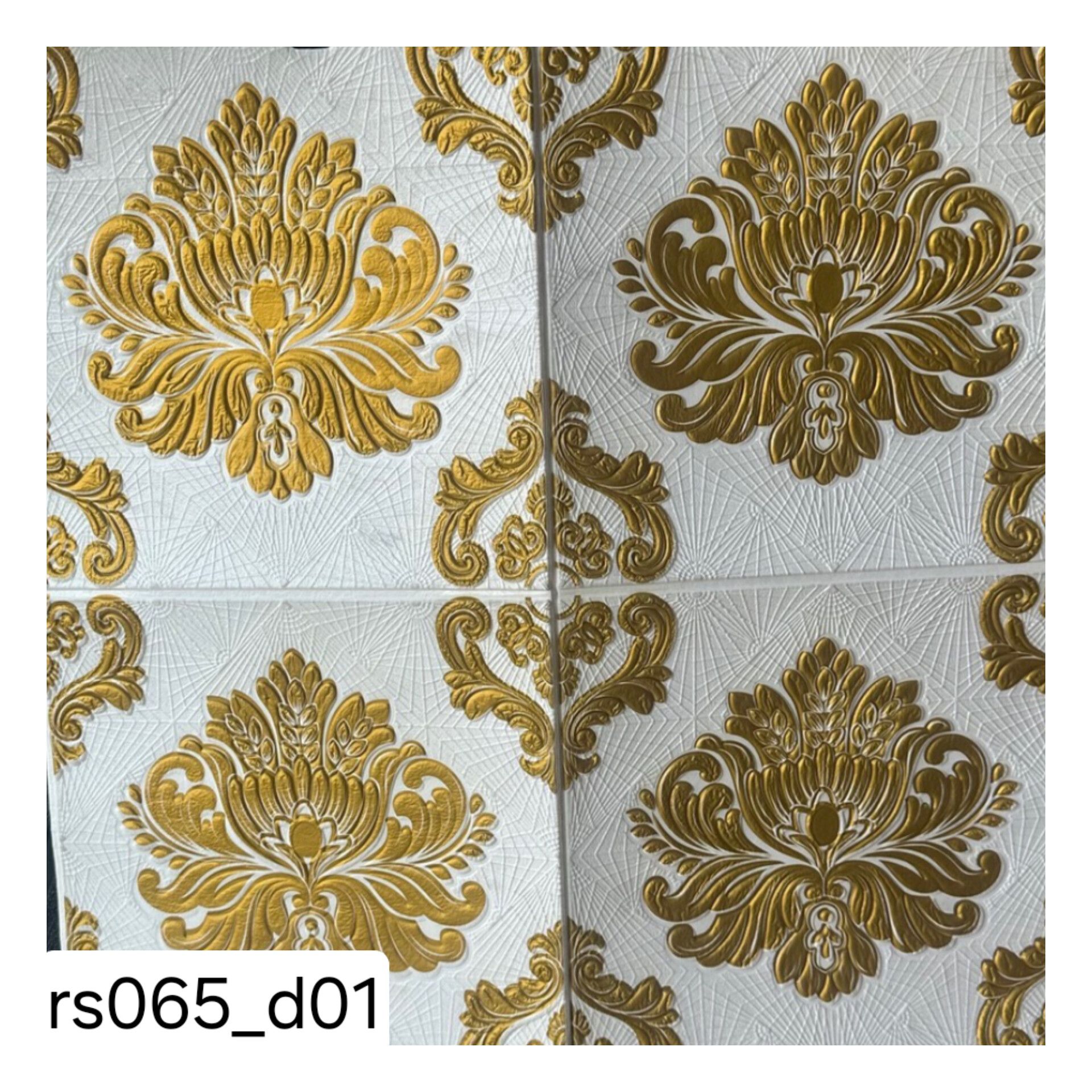 دیوار پوش فومی پشت چسبدار 3 میل کدrs065